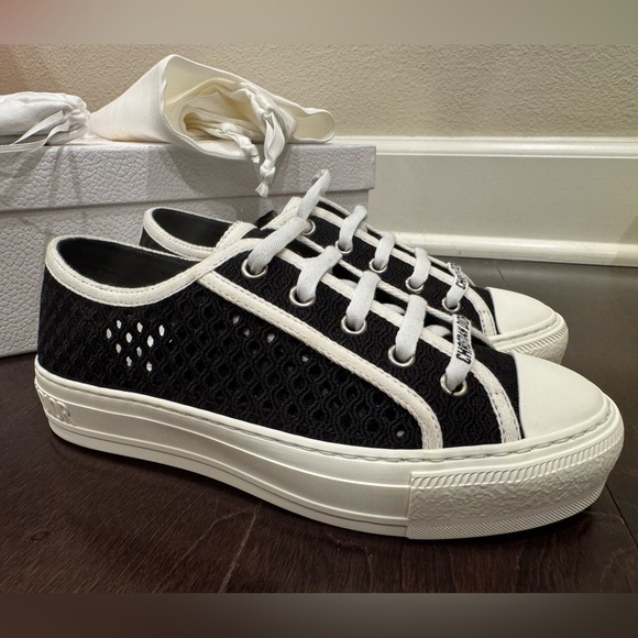 Dior Black Sneaker in size 34.5 - Picture 7 of 10